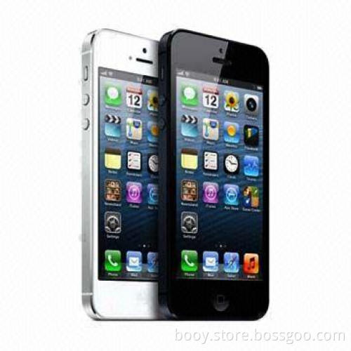 16/32GB Unlocked Refurbished iPhone 5, White and Silver Smartphone Works Great